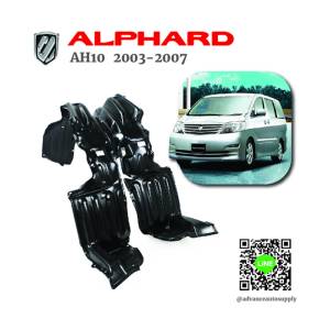 พลาสติกซุ้มล้อ TOYOTA ALPHARD VELLFIRE AH10 MZ 2003-2007