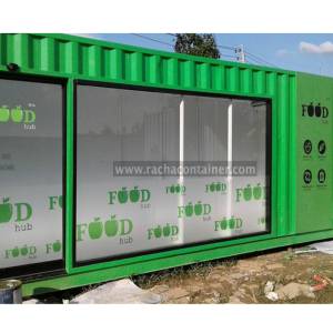 ตู้คอนเทนเนอร์ 40' ขนาด 2.43x12.19x2.60 เมตร พร้อมตกแต่ง ร้านมินิมาร์ท